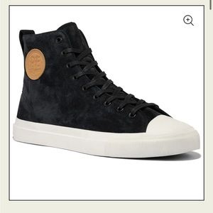 NWT BLACK PREMIUM SUEDE ALL AMERICAN HI TOP SNEAKER | size 8